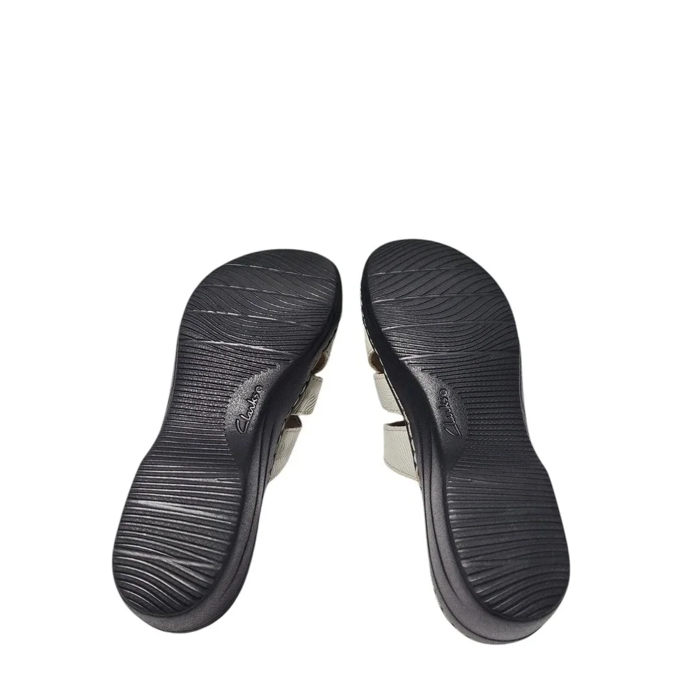 Clarks Women's Merliah Karli Sandal - White, Size 6 (EU 36.5), Leather & Comfort - Picture 8 of 15